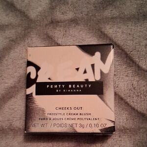 Fenty Beauty Cream Blush Cheeks Out COOL BERRY 🫐 Mauve Shimmer